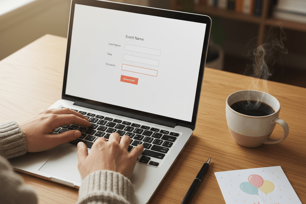 Pick an occasion, enter their name, and choose a theme. Your page is ready in moments.